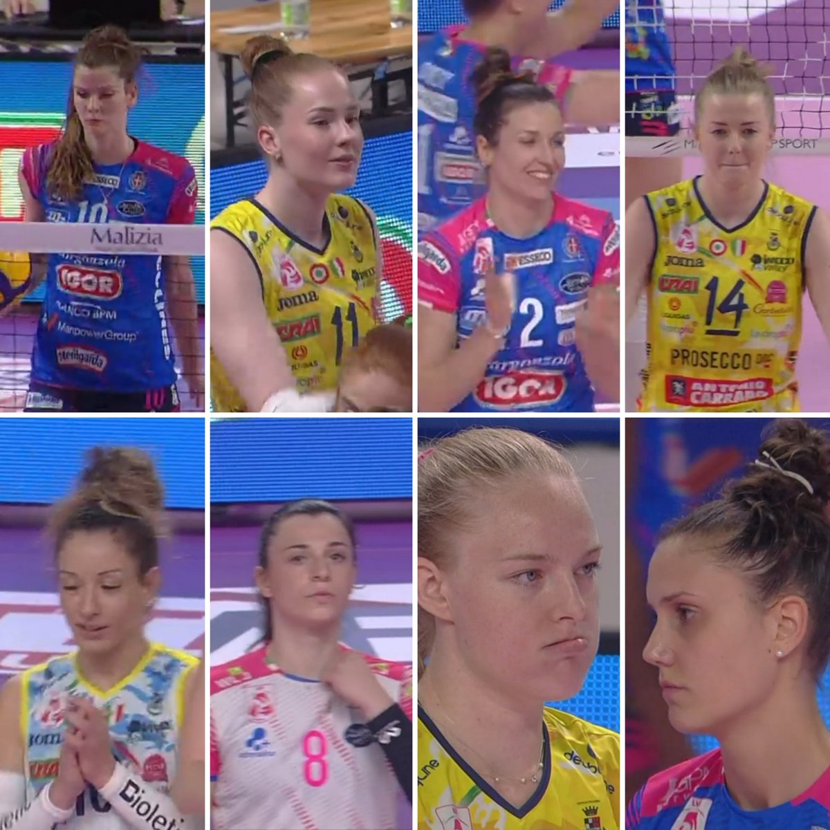 darkokerim's tweet photo. Finisce la stagione dell'@IGOR_Volley 💙 nel #Clasico con @ImocoVolley 💛 #novcon 1-3 21-25;18-25;25-20;23-25 per le #igorine un campionato iniziato fuori forma, senza palleggiatrice titolare quasi da subito, una tragedia immane e le polemiche finali 🏐 ci si rivede il prossimo https://t.co/l7bJbGz9q9
