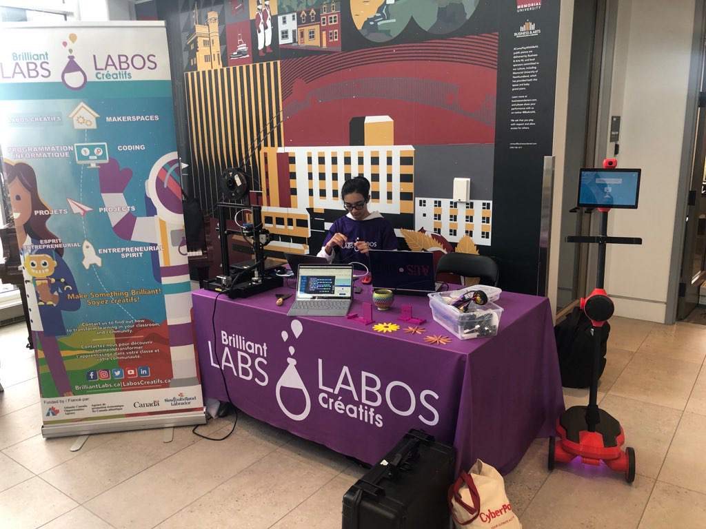 nltatesic's tweet photo. @brilliant_labs continues to be a strong learning partner with @nltatesic. A huge thank you to @NatachaVautour for facilitating sessions at #TESIConnect and Jadon, Wylie and Austin for showcasing @brilliant_labs in our Community Partners showcase! https://t.co/sCsmSA1Hdg