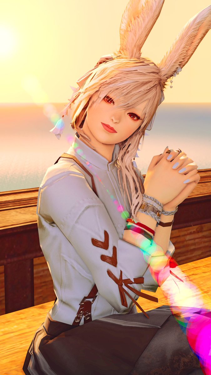 LucHemlock's tweet photo. Good morning 🌞🌻 #GPOSERS #ReShade #FFXIV #ffxivsnaps #XIV_PICTCLIP #ElementalDC #Viera https://t.co/zJfjEYjFTA
