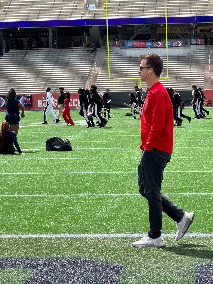 DWells_AFN's tweet photo. @AustinJamesXFL getting in the zone for today’s South Division Championship matchup against @XFLRenegades.

@XFLinsiderPOD @AmbushSports #XFL #ESPN https://t.co/rpHn4oK6uS