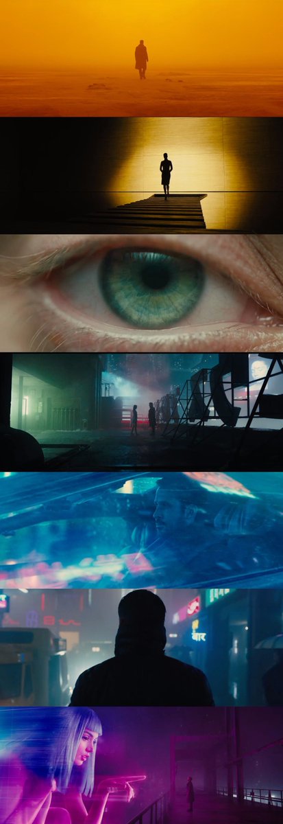 Blade Runner 2049 (2017) 

 • Directed by Denis Villeneuve 
 • Cinematography by Roger Deakins
 • Production Design by Dennis Gassner