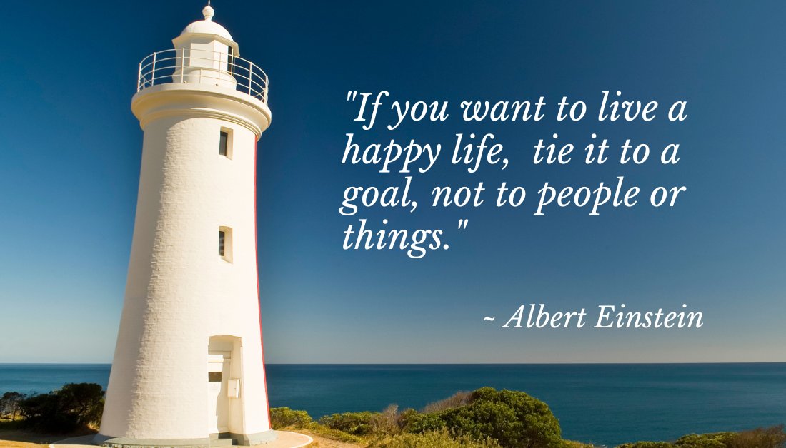 Janice_Dugas's tweet image. "If you want to live a happy life, tie it to a goal , not to people or things." ~ Albert Einstein  ... #Happiness #Quotes #EinsteinQuotes #GoalSetting