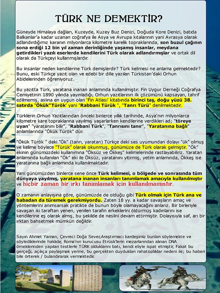 MetinYI25122868's tweet photo. Bu başlık altına Türk nedirden anladığımla ilgili bilgileri ekleyeceğim, bana göre nediri anlamak isteyen bakabilir https://t.co/AgsJixXCWe