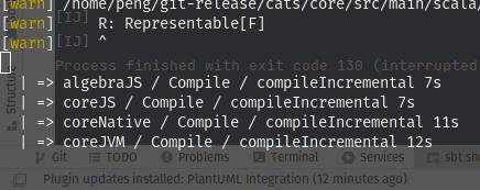 @pdxleif @augustnagro @scala_sbt My apologies, you are right it is built in parallel.

Didn't realised it as the build status was previously hidden by IDE