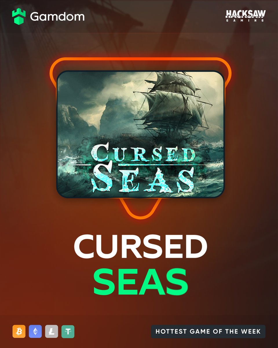 gamdom's tweet photo. 🔥 Hottest game of the week 🔥

Cursed Seas by @hacksawgaming 🤩

Bonus Buy #Giveaway to 10 lucky users!

Tag a Friend + 💚 + 🔁  

Winners will be picked later! GL 🍀 https://t.co/ofPOQTCmjF