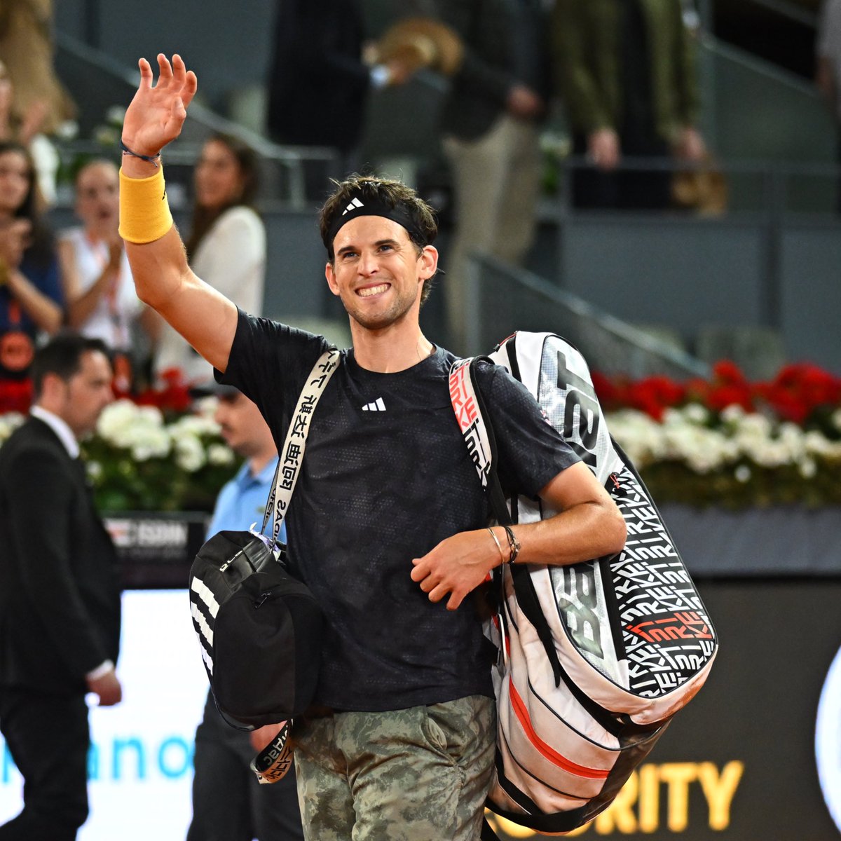 atptour's tweet photo. 🥹 Congratulations on an amazing performance, we love to see you like this! @domithiem 

@MutuaMadridOpen | #MMOPEN https://t.co/B9w4tP9a5f