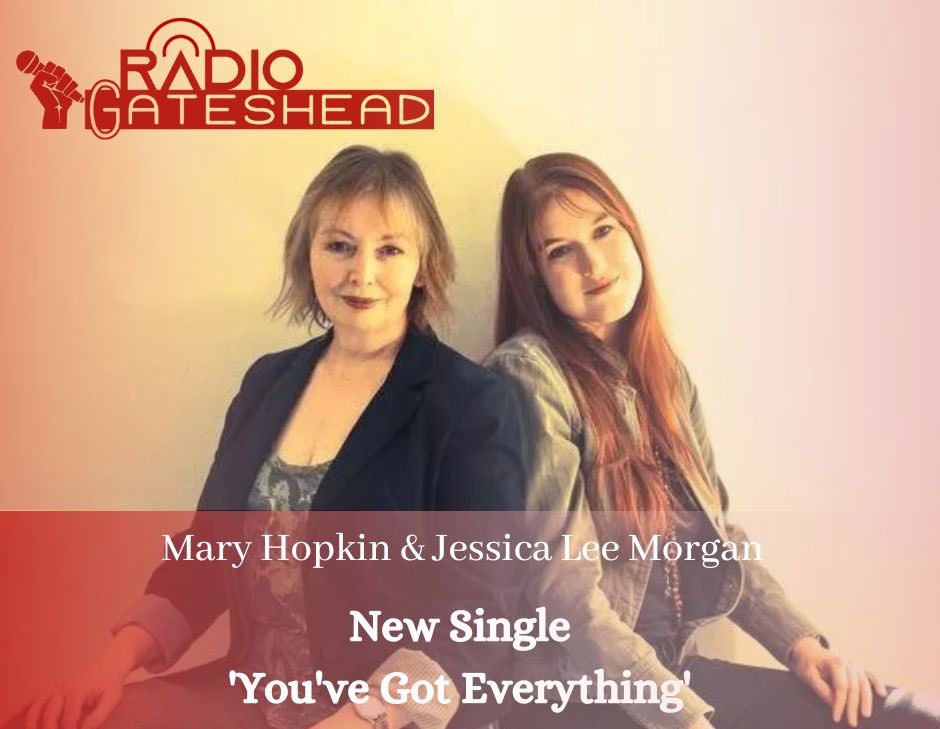 RadioGateshead's tweet photo. If you missed James’ show, including @themaryhopkin and @jessleemorgan’s new single ‘You’ve Got Everything’ PLUS two of Mary’s iconic hits, listen here >> https://t.co/cT2bLbiBR8 #MaryHopkin https://t.co/xaUd7cKhgQ