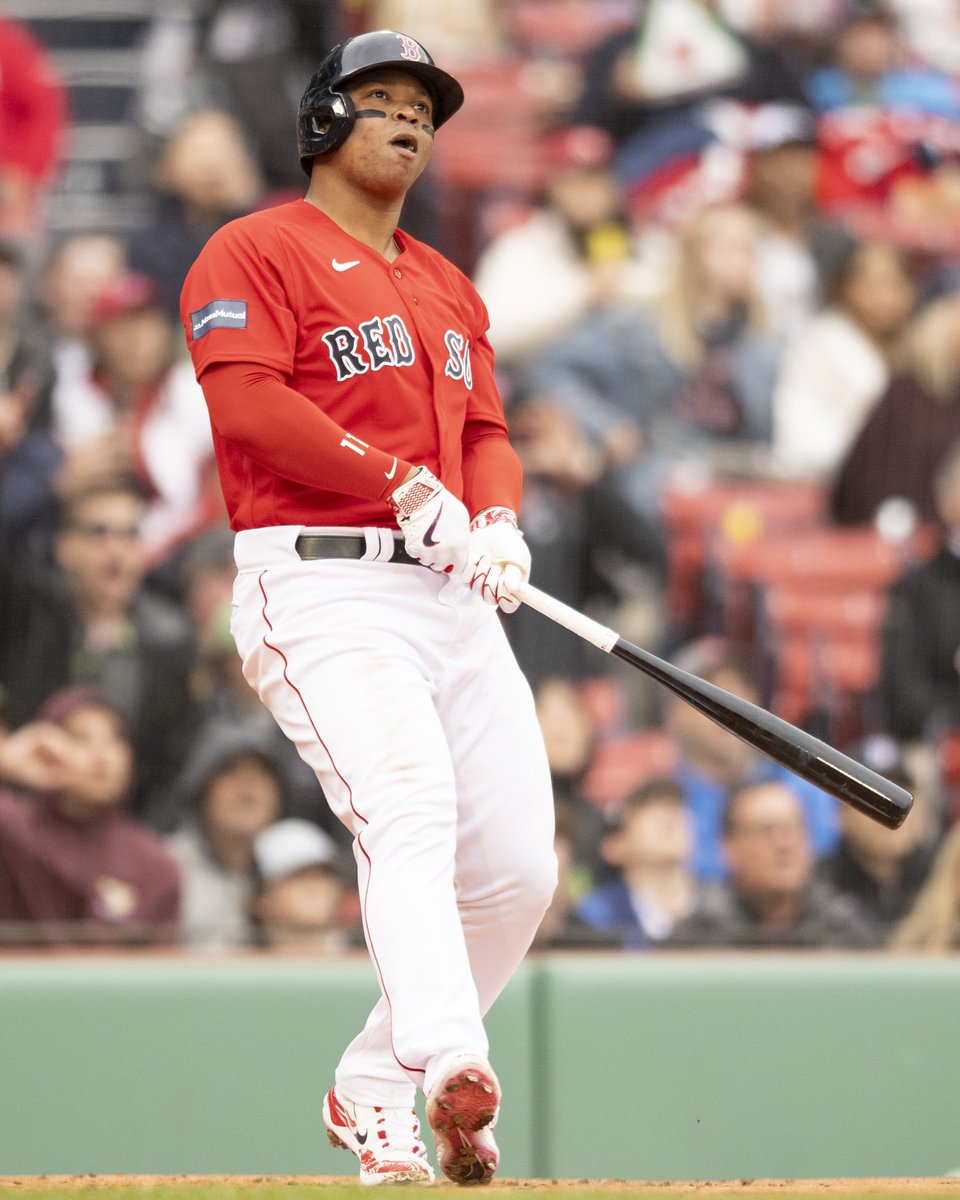Even Rafael Devers is in awe of Rafael Devers.