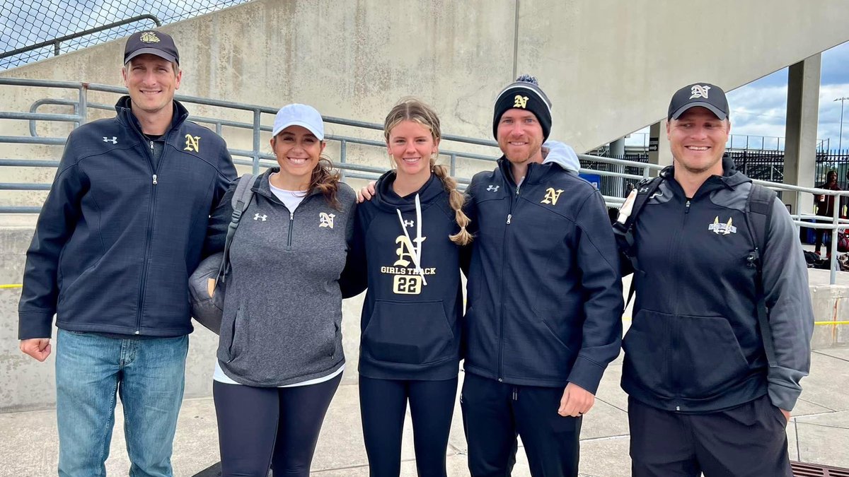 NHS_TF's tweet photo. Congratulations to senior Ava W on a top 8 finish in the 5A Region 3 girls high jump!

She leaves our program as a two time regional qualifier in multiple events, 100m record holder, and a part of the 4x100m relay record.

Way to go! Now go have fun at prom! 🖤 https://t.co/p3HI8Pu3bl