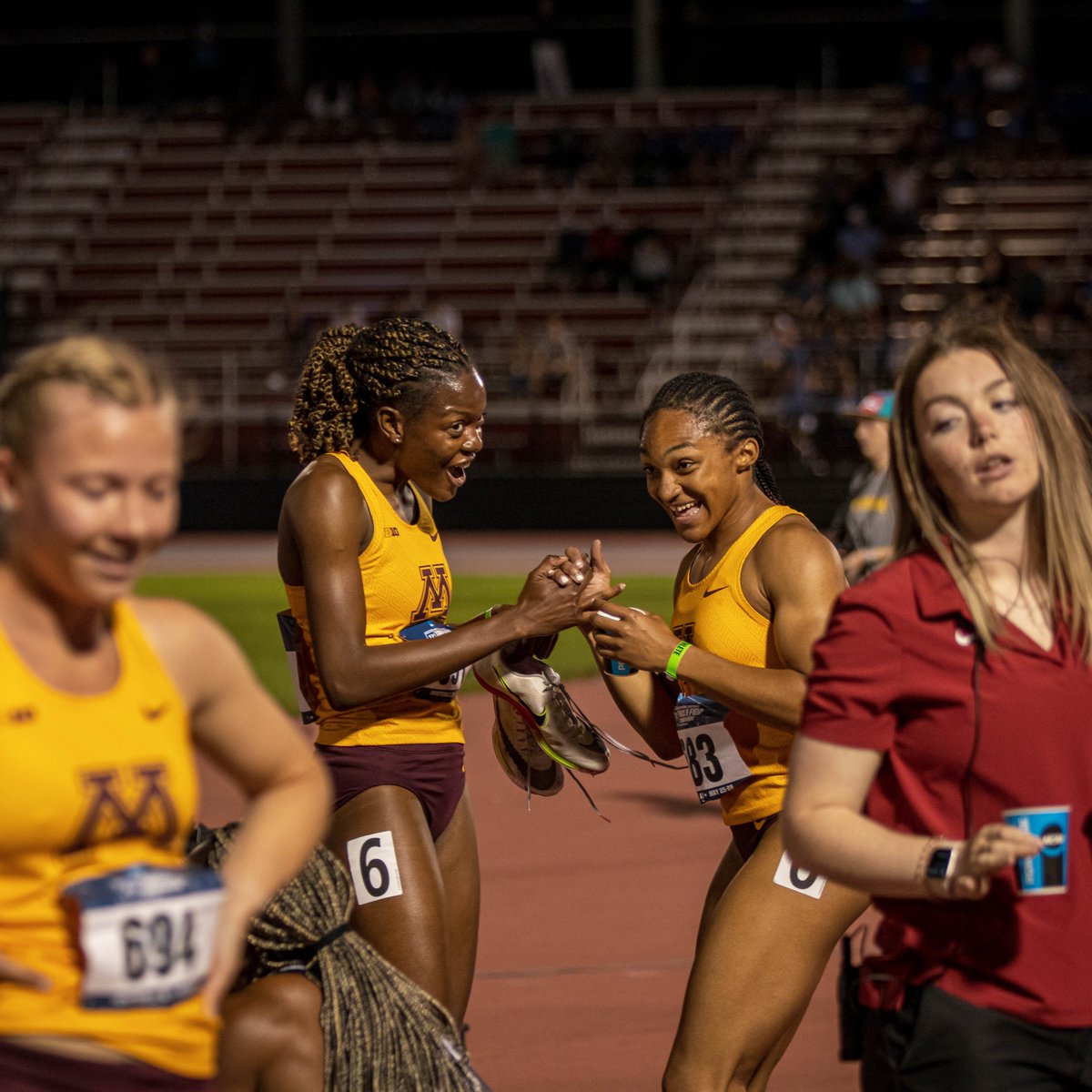 ANOHTER ONE! 🏆

The #Gophers have claimed the 4x400m relay <a href="/DrakeRelays/">Drake Relays</a> title in a time of 3:37.48! That's 3⃣ straight University relays won by the Maroon and Gold today! #ncaaTF