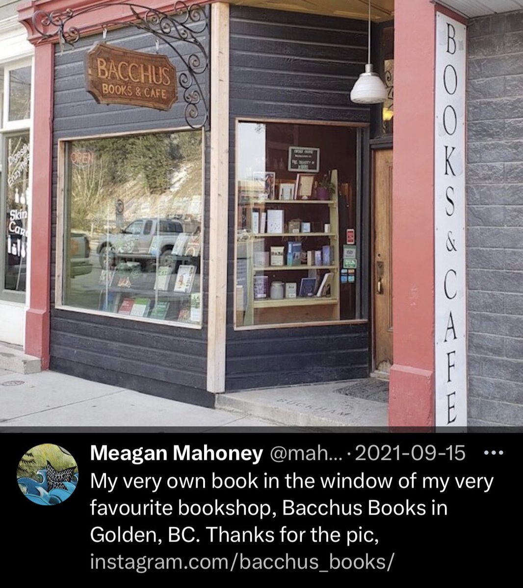 Can’t make it in to my fav shops on #CanadianIndependentBookstoreDay  today, but sending love to instagram.com/bacchus_books/, @blockshopbooks and <a href="/pagesbooksyyc/">Pages Books</a>   Thanks for the support and stories!