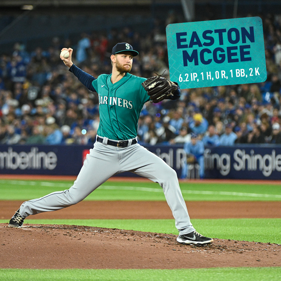 Seattle Mariners on Twitter "Easton McGee was brilliant in his first