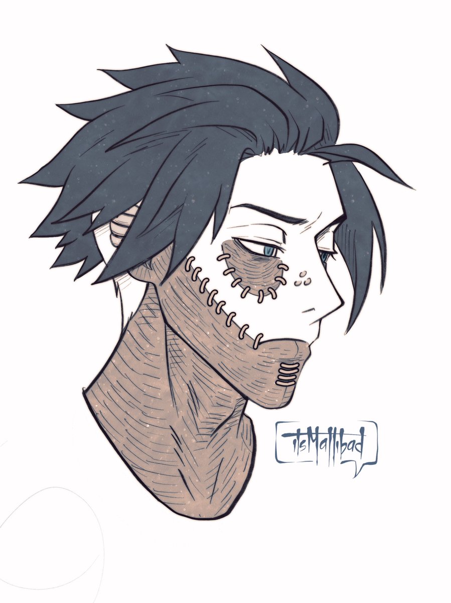 itsMattibad's tweet photo. Dabi doodle https://t.co/bAFjfLIX58
