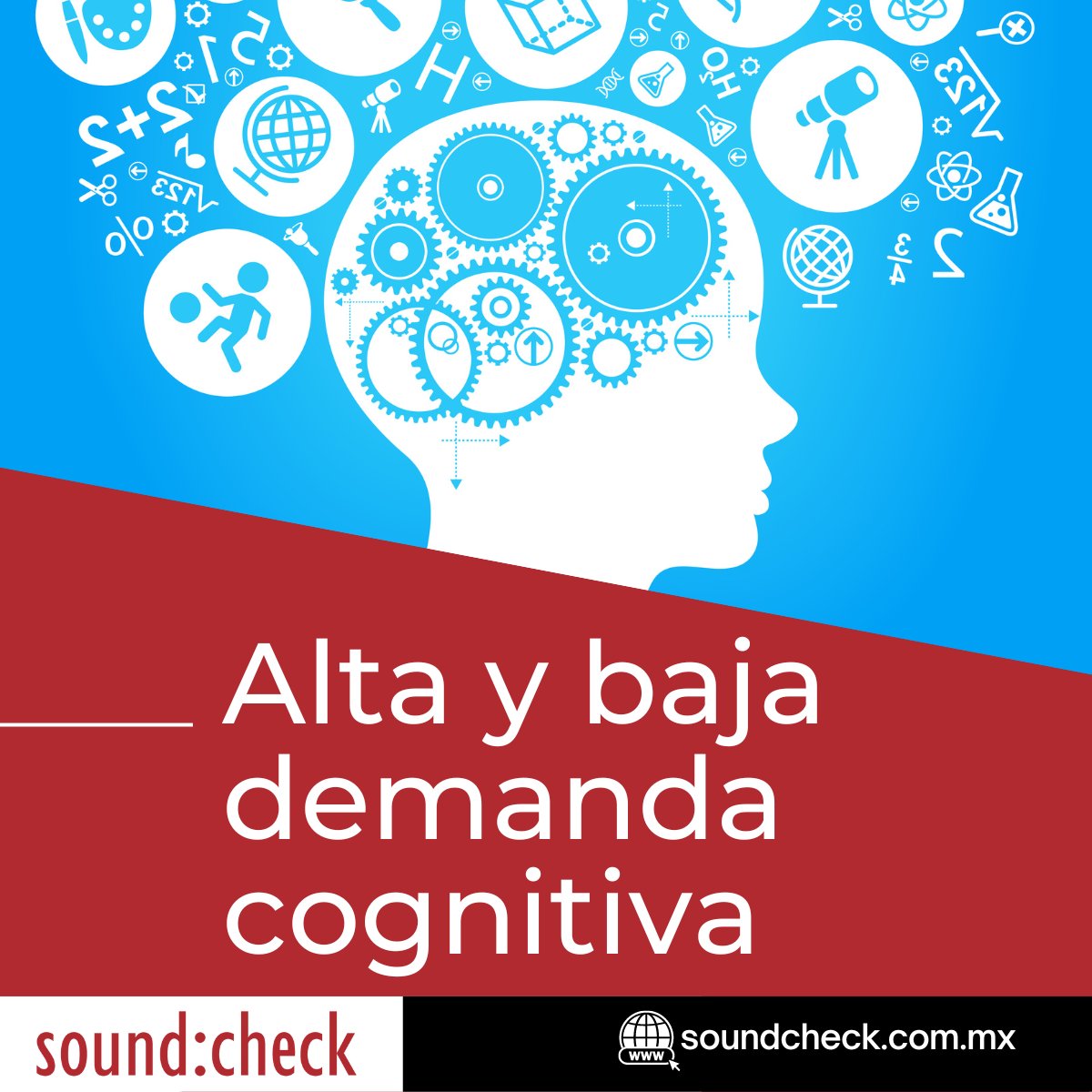 soundcheckMxMag's tweet photo. Clasificar los procesos cognitivos entre alta y baja demanda resulta de lo más útil para la vida cotidiana y para los profesionales del audio. 🔗 Leer más… https://t.co/dNwcsuXxQ4
#soundcheckmagazine #procesoscognitivos #profesionalesdelaudio https://t.co/J0VPU7FSj3