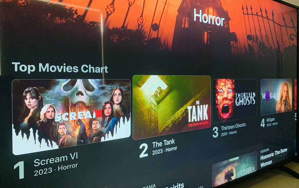 PixieRevolution's tweet photo. #thetankmovie is now #2 #goindiefilms Now we just need to take out #ghostface #scream6 Time for fresh blood! Thank you all🤩Please everyone like and share today and see if we can hit the #1 top spot On demand in the US! #HorrorMovies #OutNow #NowPlaying #NewRelease #girlpower https://t.co/yB1bssWWfr
