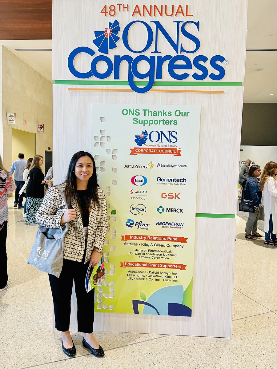 FayeAri's tweet photo. Feeling revitalized! So grateful for the opportunity to be selected to be part of the ONS Inaugural Young Leaders Pilot Program! Shout out to my amazing mentor Monica Key, DNP, APRN @oncologynursing #ONSCongress https://t.co/aoT3Wb4EkY