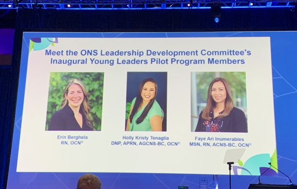 FayeAri's tweet photo. Feeling revitalized! So grateful for the opportunity to be selected to be part of the ONS Inaugural Young Leaders Pilot Program! Shout out to my amazing mentor Monica Key, DNP, APRN @oncologynursing #ONSCongress https://t.co/aoT3Wb4EkY
