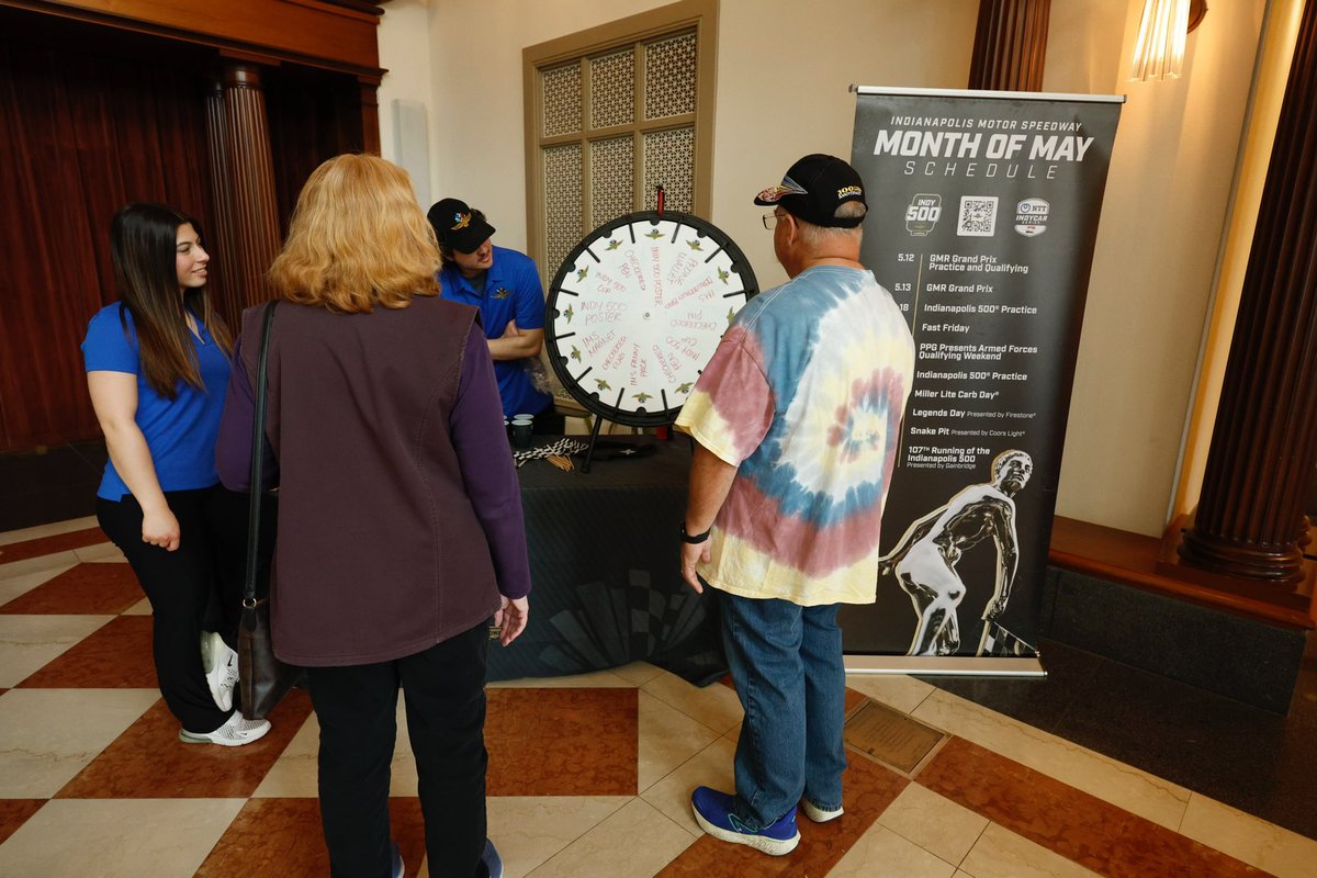 IMS's tweet photo. Sharing history, making memories and getting revved up for May!

Thanks to @IndianaHistory for a fantastic day as we close in on May. Can’t wait for more #PorchPartyIndy celebration next Friday, May 5!

#Indy500 | #IndyWings | #IsItMayYet? https://t.co/5WzvWFOBIo