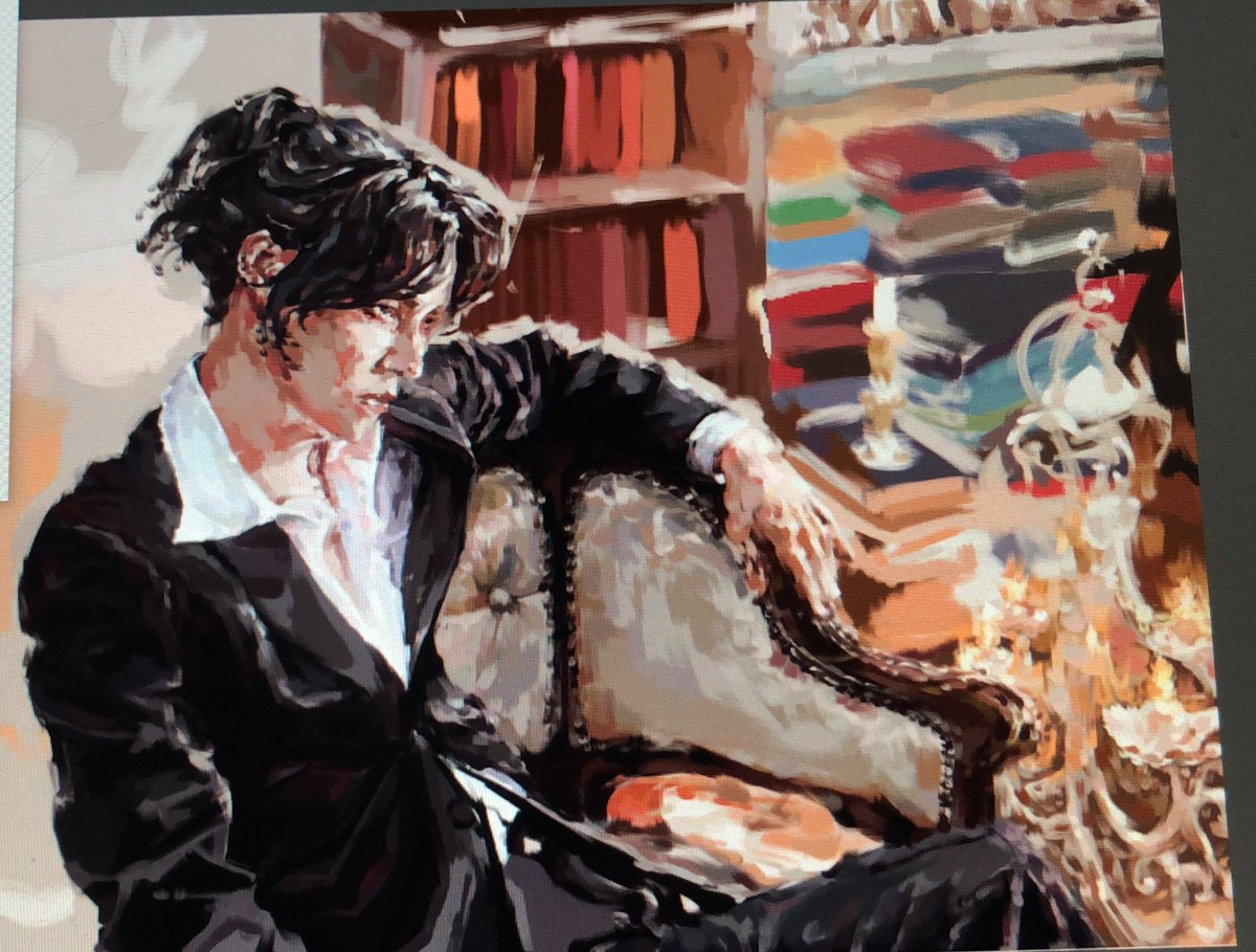 tsuixkeli's tweet photo. sherlock’s wip and oh god i need motivation to finish this https://t.co/zhdypxjimB