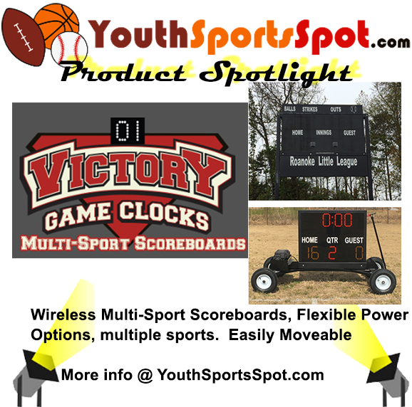 YouthSportsSpot Spotlight -  Victory #Scoreboards - Wireless Multi-Sport Scoreboards, inside or out, moun ted or mobile.  Flexible power options!  Affordable, made in USA    bit.ly/3tIxHue