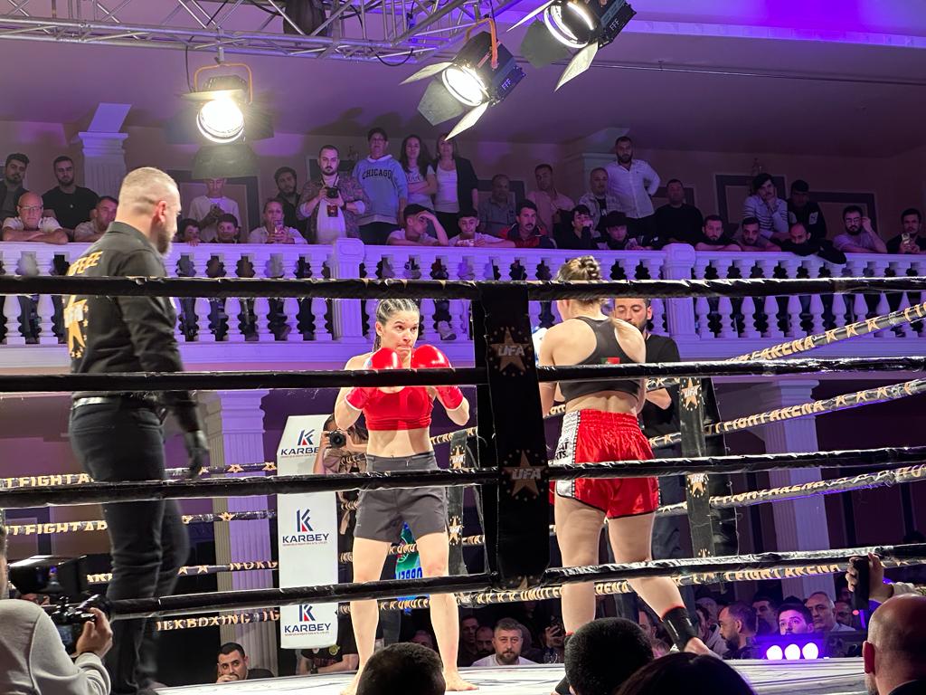 FatihMacoglu's tweet photo. Sporcumuz Erivan Barut, Kick Boks Wako Dünya Şampiyonası Kemer Maçında Portekizli rakibini eledi. 

Sporcumuzu kutluyor, başarılarının devamını diliyoruz. https://t.co/b9fXpj2sVX