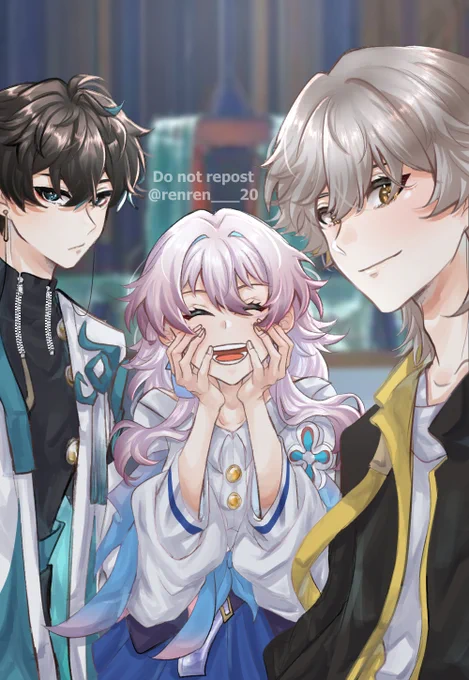 yup, love this clown trio  #honkaistarrail