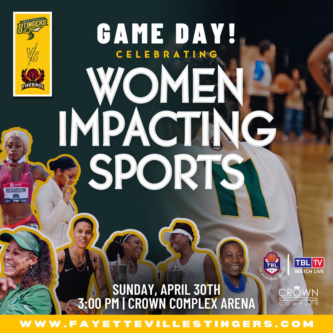 StingersTBL's tweet photo. Thank you to all those who came out and donated. See you tomorrow at the Crown as we celebrate our women in sports!
#BuzzOn
.
#Fayettevillestingers #TheBasketballLeauge
.
#Thingstodoinfayettevillenc #Thingstodoingreensboro #ThingstodoinRaleigh #Thingstodoinnc #fsu #ncstate #m... https://t.co/ETiwNDLbqa