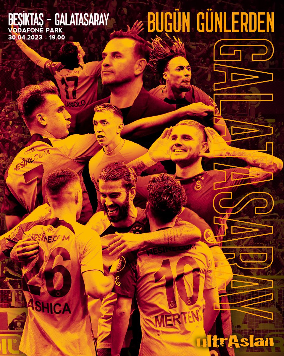#BugünGünlerdenGALATASARAY

#ultrAslan