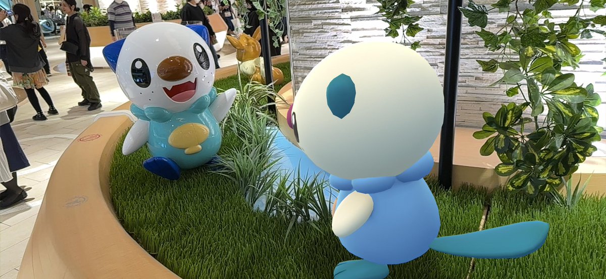 MicKyaraben's tweet photo. AR mode in @PokemonGoApp has made solo travel more fun. https://t.co/bGDklLaHcB