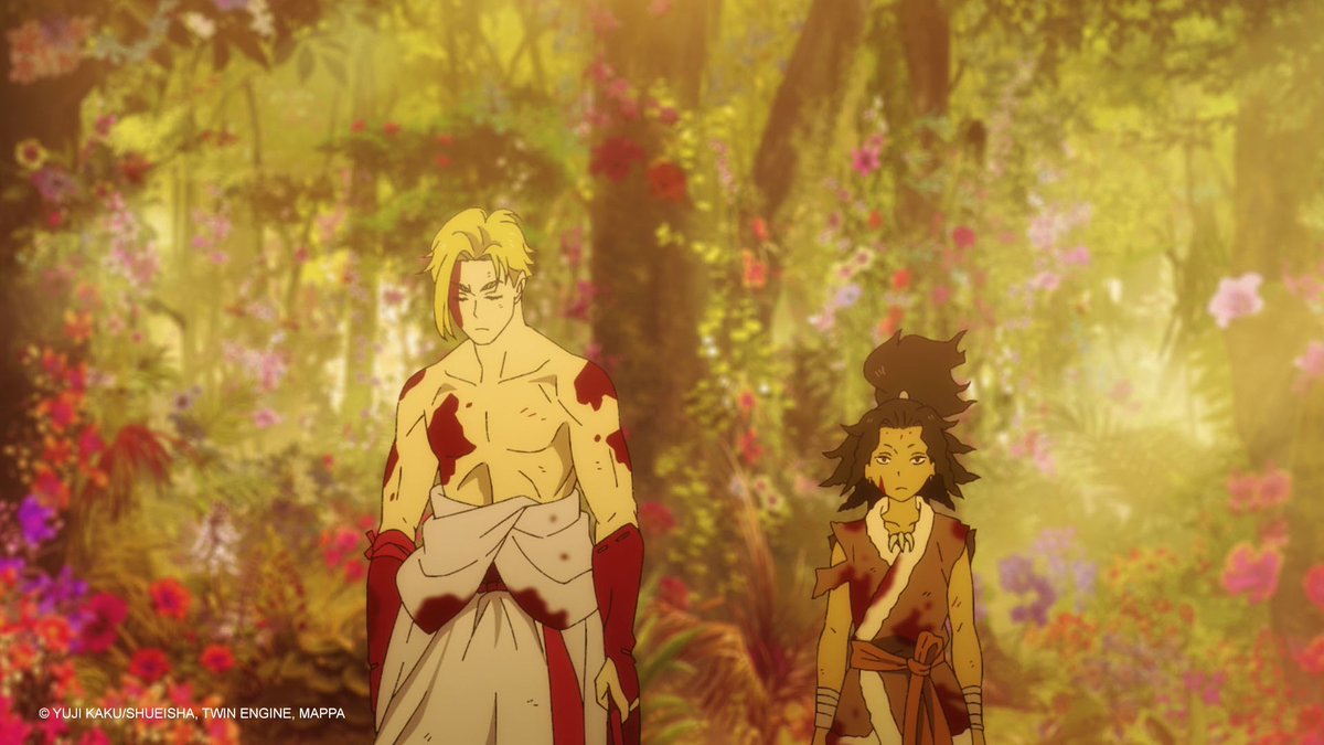 animetv_jp's tweet photo. Dream Team 🫰

— Watch Hell's Paradise on Crunchyroll! https://t.co/TYMWHwO0Lf