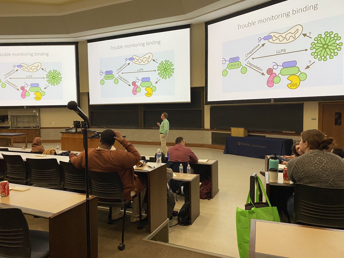 WohleverL's tweet photo. Great talk by grad student Shawn https://t.co/gMiIqNiMVo