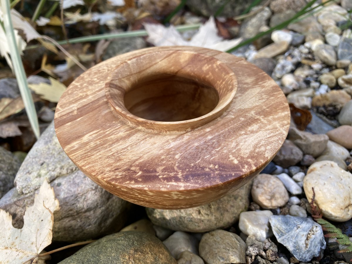 BergwerkD's tweet photo. small vase made of spalted maple with a linseed finish

diameter: 4,9inch
high: 2,1inch

#wood #woodworking #woodwork #woodworker #woodart #wooddesign #woodlathework #woodlatheworker #holz #holzdeko #holzdesign #drechseln #drechsler #hamburg #germany https://t.co/SuxmyijFIZ