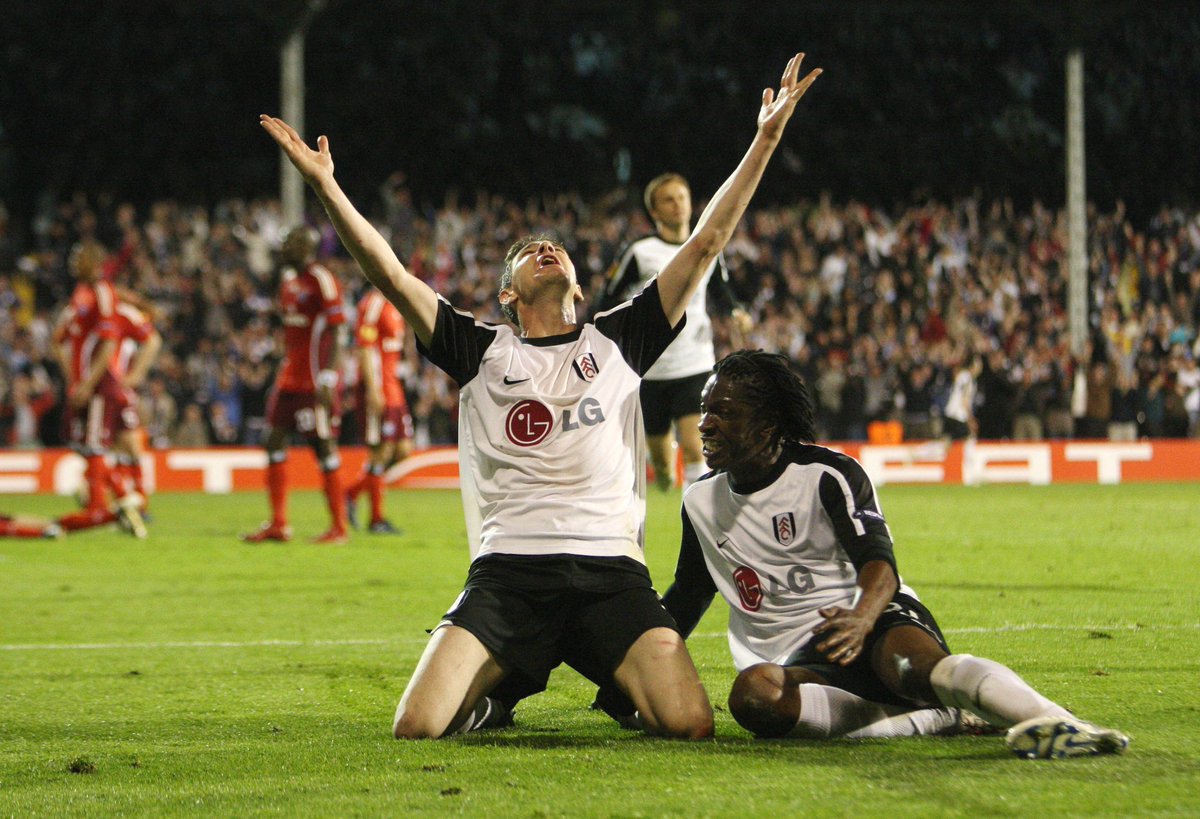 Thirteen years tonight, Fulham reached the Europa League final thanks to a fabulous fightback against Hamburg and brilliant goals from Simon Davies and Zoltan Gera.

Relive one of the great Craven Cottage nights:
hammyend.com/index.php/2010… #ffc #coyw