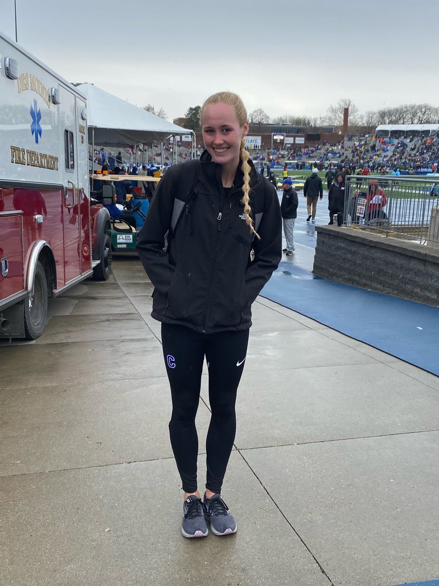 Hailey Carolan finishes in 10th place at the Drake Relays in the high jump with a jump of 1.63m!

#RollRams