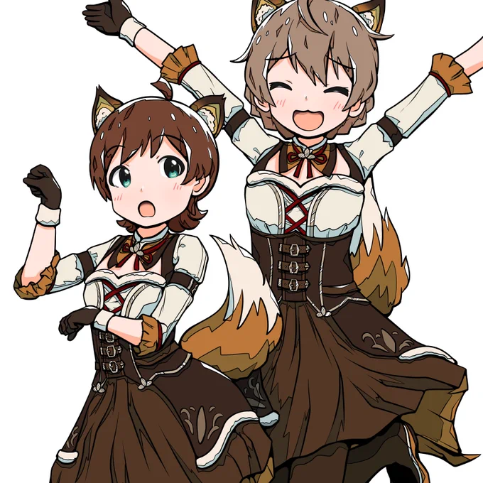 かおひな(きつねのすがた)