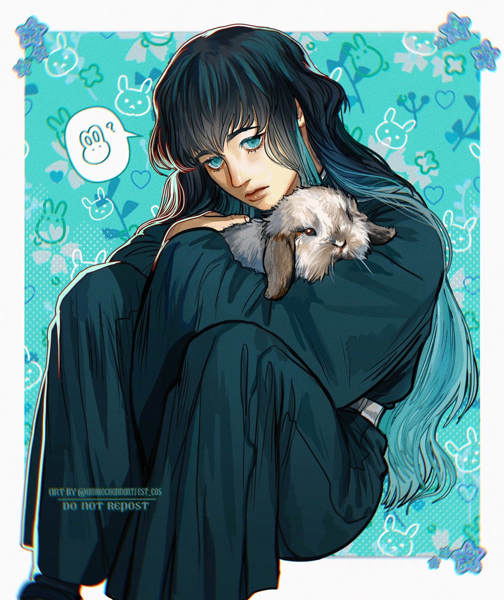 umikochannart's tweet image. 🐰 #DemonSlayer #鬼滅の刃