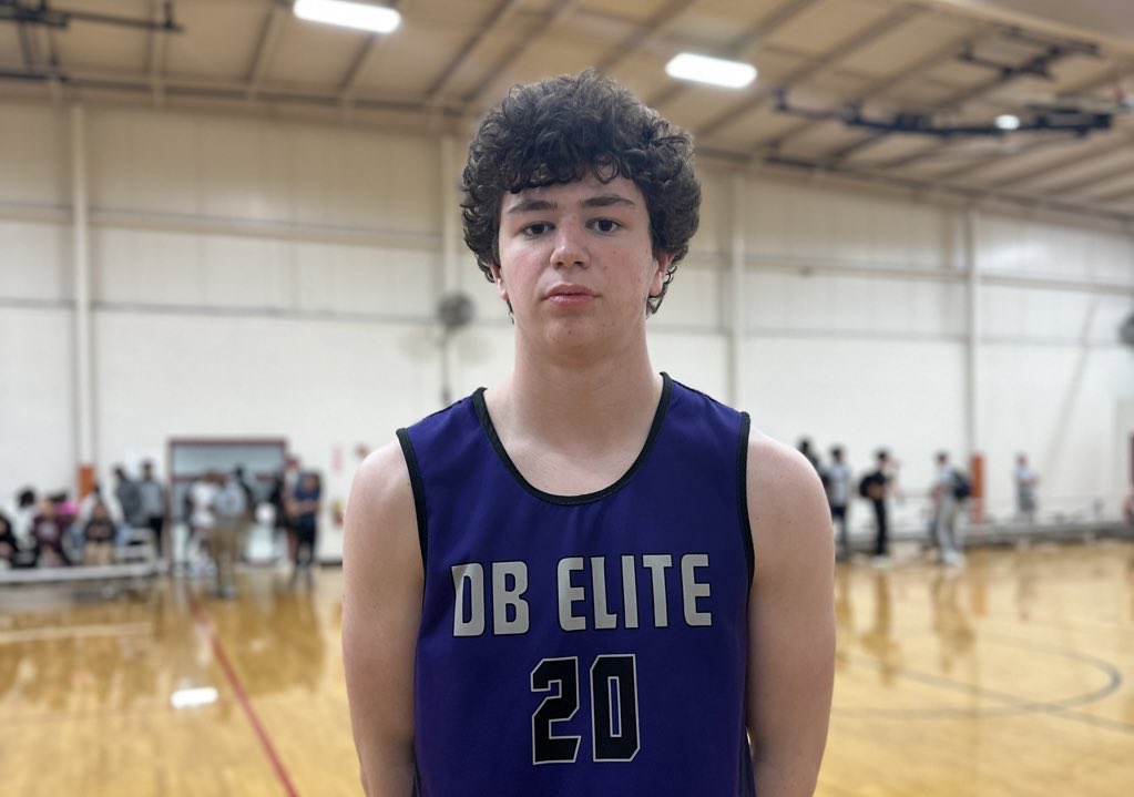 In DB Elite's win earlier today, Jackson Rein with 19 points in the win. Braylon cheltenham had five 3's and finished with 15 points.
