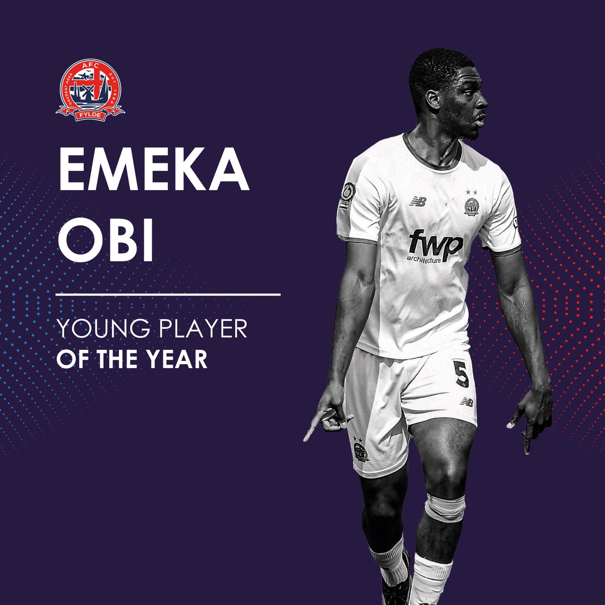 🙌 BIG MEEKS!!! Congratulations, @EmekaObi06 👏 #BornToBeFylde