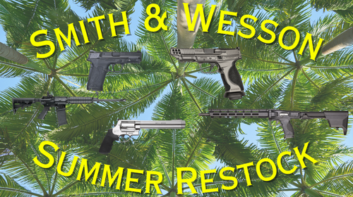 MLSArms's tweet photo. Smith &amp; Wesson Summer Restock! Come in now and check out the new S&amp;W Metal Series we're getting in stock, as well as other great deals on new S&amp;W's!! Can't wait to see you in the store, and don't forget to stay cool out there now that the heat is rising!!

https://t.co/mtWuiM3tOK https://t.co/p5BzPj26gy