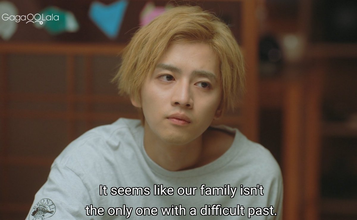 Dramas4thewin's tweet photo. #OurDiningTableEP4 does a great job balancing the found family warmth from the previous eps w/the permeating heartache of the past while delivering heartfluttering understanding. The warmth up until now makes Yutaka's pain that much more heartbreaking. #OurDiningTable #ๅใใฎ้ฃๅ https://t.co/1hUEz7yaip