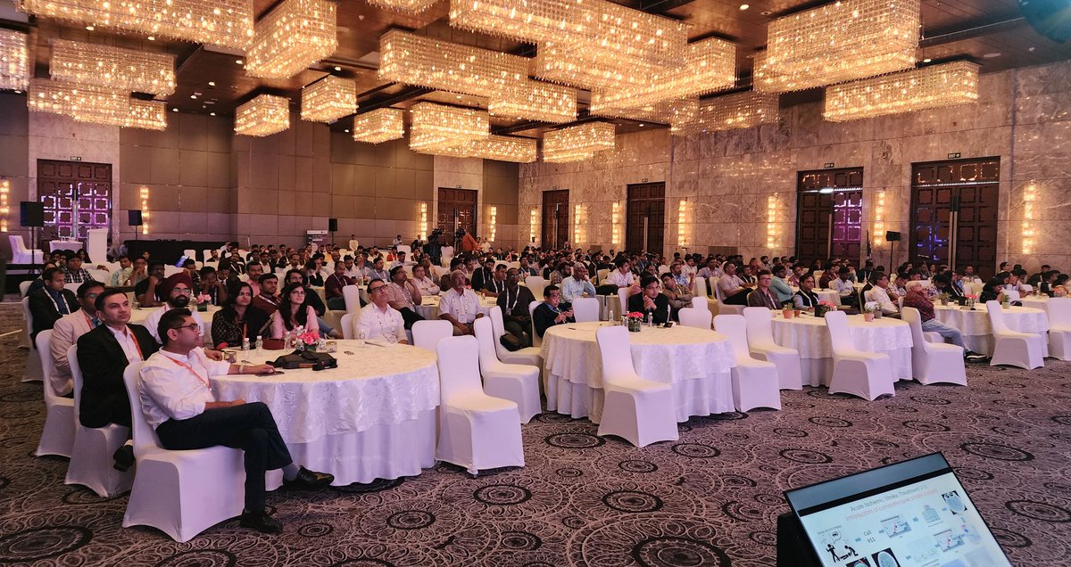 TRULY a magnificent spectacle! #NICELive2023 
Months of extensive planning and dedicated efforts transformed this 3 days #live meeting into a giant leap for the future of Stroke &amp; Neurointervention in #India
<a href="/NiceLive_23/">NICE Live 2023</a>
Being a part of this massive stage is a true privilege !