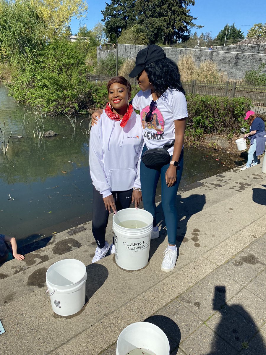 So happy to be on the board for #WaterAfrica, and taking part in the fundraising walk.