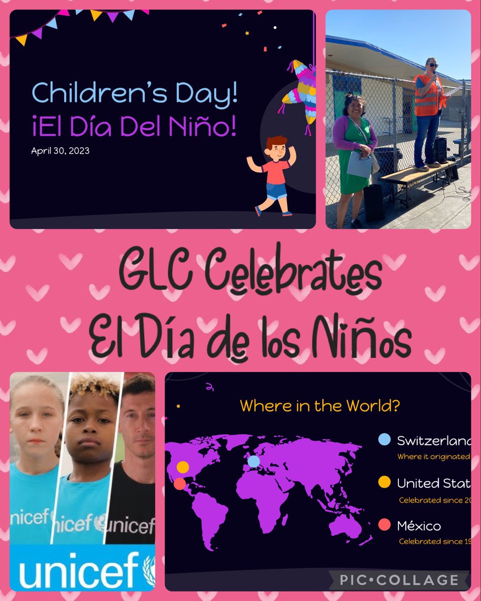 Thanks to our ELAC team, GLC celebrated El Día de Los Niños for the 1st time this week! Students learned about the origins of El Día and where &amp; when it’s celebrated. We learned children’s rights have been hard fought for! #IamVUSD #1VisaliaConnected <a href="/UNICEF/">UNICEF</a>