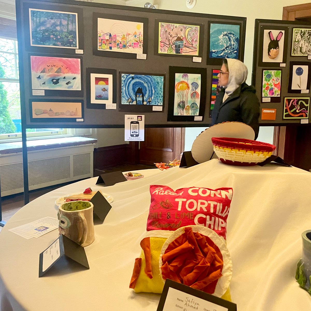 RMSArtists's tweet photo. Congratulations to the amazing artists in River Forest District 90 and #WSCAE! We thank the families who support these students’ creativity and the volunteers that make this wonderful annual event @CheneyMansion happen. We celebrate the arts today and every day!

#D90Learns https://t.co/mhg6h4UKKg