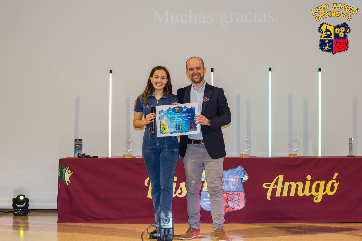 LA_Curiosity's tweet photo. Hoy hemos participado en el 2º Congreso de #JJII Luis Amigó. Allí hemos presentado los trabajos de investigación realizados este último curso. Gran experiencia! @colegioamigo #2CJJIILA https://t.co/CnRUfArB3y