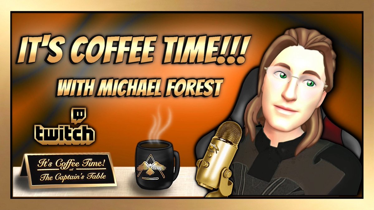Pour something into your mug, then come on over to our #Twitch channel and tell us what it is. It's Coffee Time goes live in about 5 minutes. Come join us!
twitch.tv/ravenhallvr