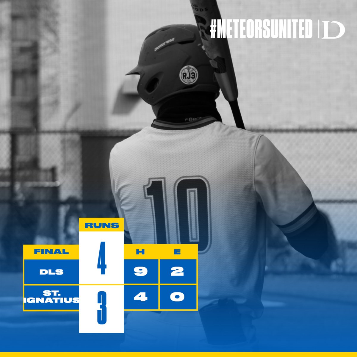 Led by a 6 inning 5 strikeout performance by <a href="/kalebnavarro12/">Kaleb navarro</a> the Meteors take down St. Ignatius on a walk off hit by <a href="/Javy_baseball75/">Francisco Rodriguez</a> who was also 3-4 on the day.

<a href="/JadenCorrea23/">jadennn✨</a> stayed hot at the plate going yard for his second HR on the season.