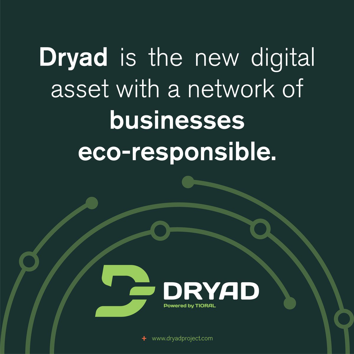 DryadProject's tweet image. We are DRYAD, the new digital asset with a network of businesses eco-responsible.

#DRYADproject
#CryptocurrencyNews