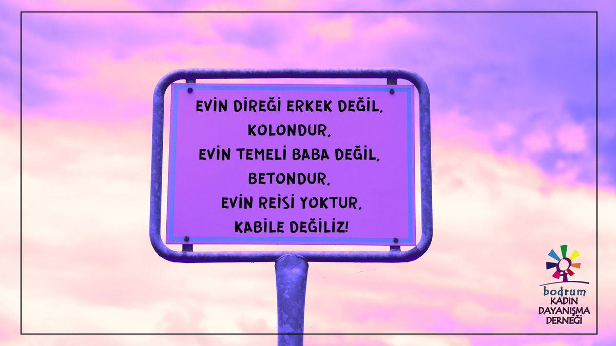 BKD-Bodrum Kadın Dayanışma Derneği tweet media