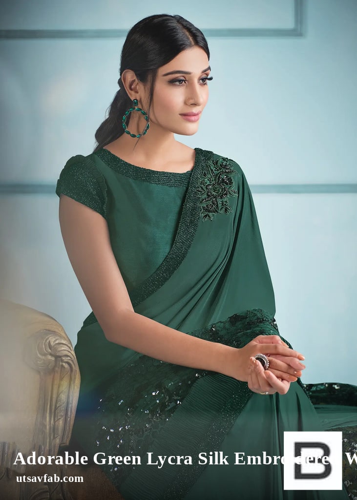 utsavfab's tweet photo. Adorable Green Lycra Silk Embroidered Work Utsav Sari For Party utsav13142
by UTSAV FAB starting at $85.00. 
whats app at +1 919 590 5389
#utsav #utsavfab #utsavfashion #saree #salwar_kameez #lehenga https://t.co/mi3NRQdoWX